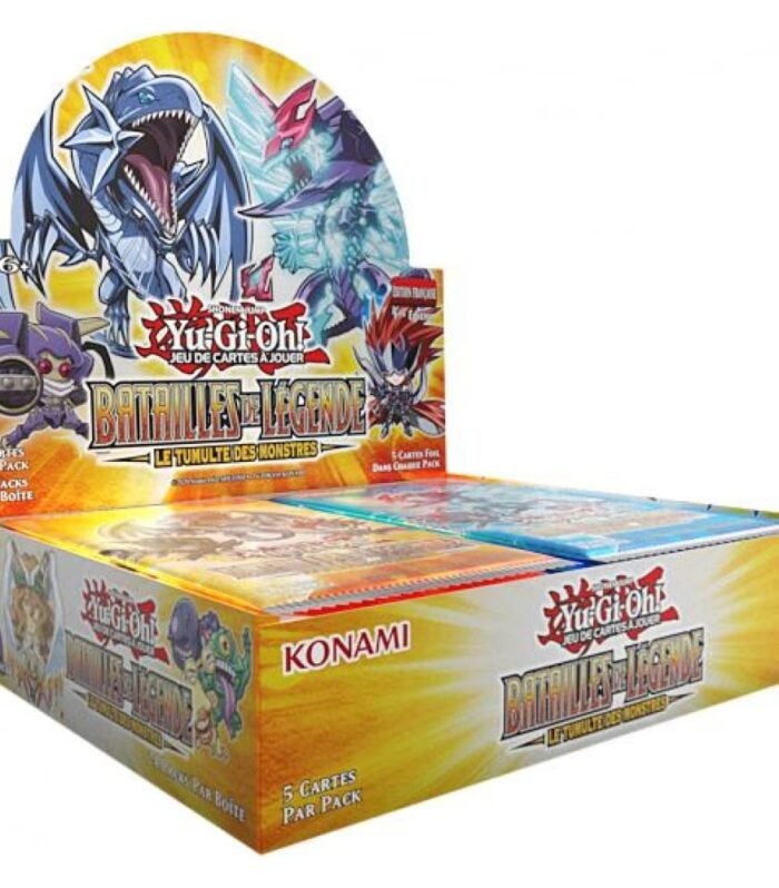 Yu-Gi-Oh! Boîte de 24 boosters Batailles de Légende : Le Tumulte des Monstres - Version Française