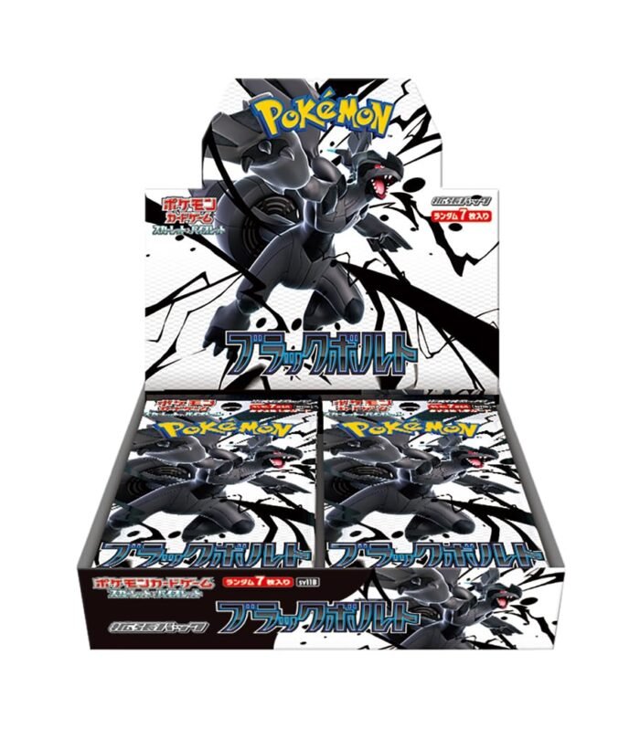 Pokémon Jeu de Cartes Scarlet & Violet Boîte à boulons Noir