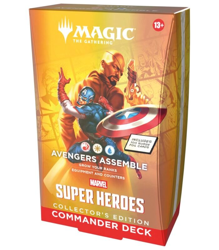 Deck Commander Magic: The Gathering | Marvel Super Heroes - Vengeurs, Rassemblement édition Collector (Version Anglaise)