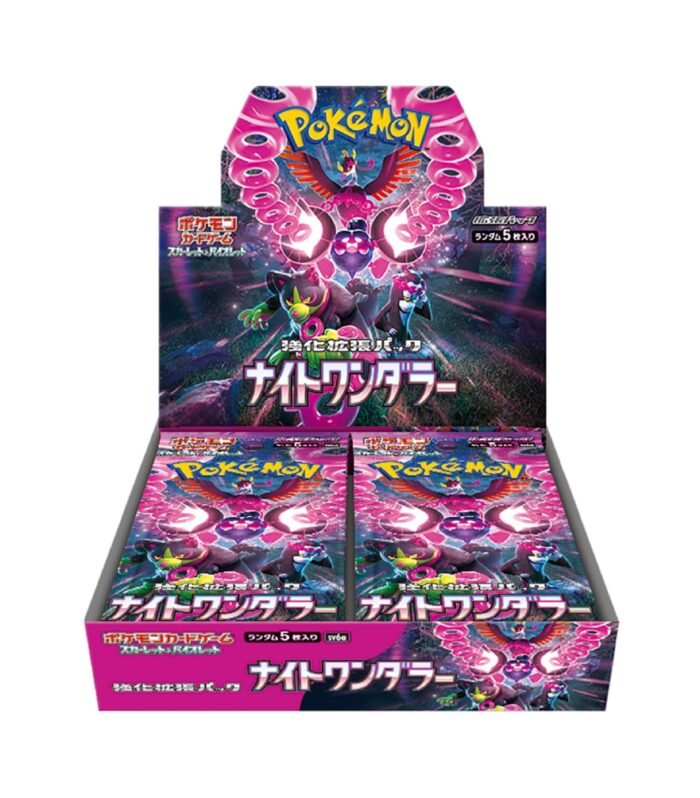 Pokemon Card Game Scarlet & Violet Enhancement Expansion Pack Night Wanderer Booster Box (Japanese) - 30 Packs