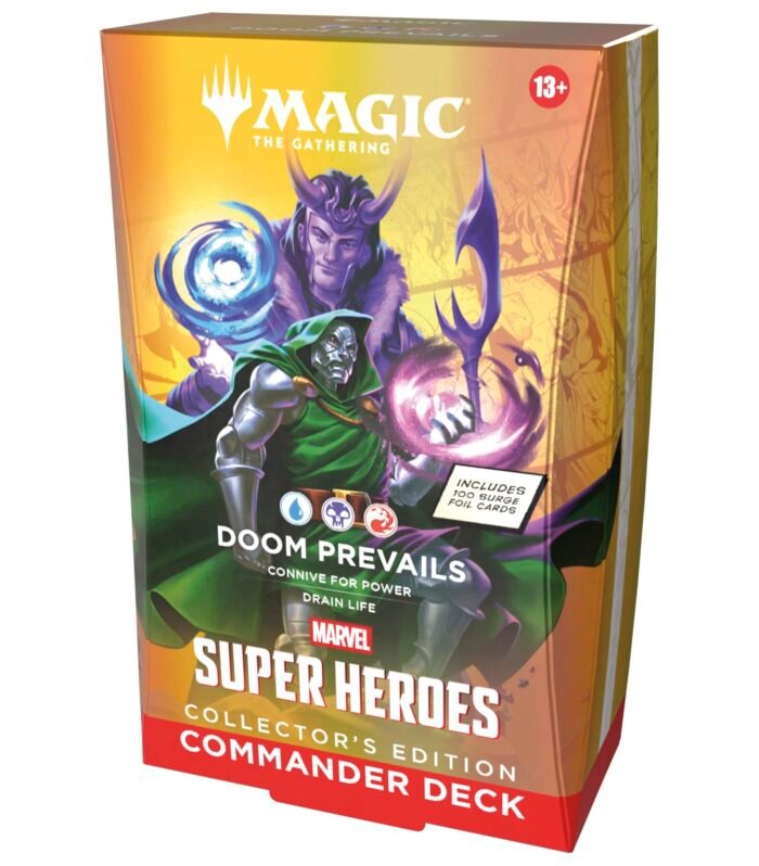 Deck Commander Magic: The Gathering | Marvel Super Heroes - Gloire à Fatalis édition Collector (Version Anglaise)