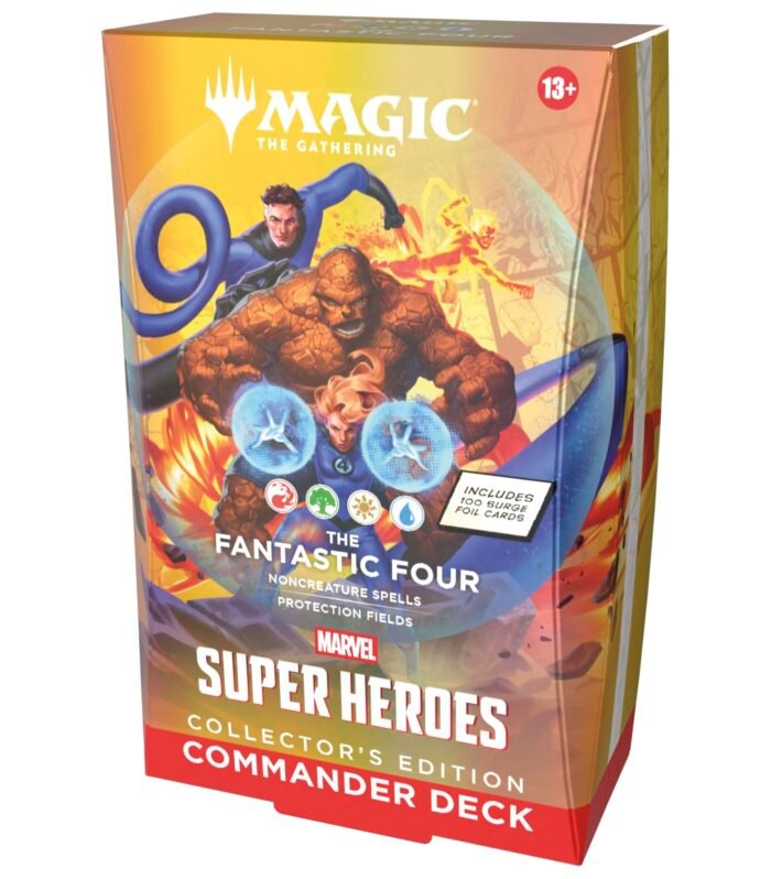 Deck Commander Magic: The Gathering | Marvel Super Heroes - Les Quatre Fantastiques édition Collector (Version Anglaise)