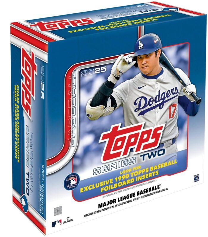 Topps Baseball Series 2 2025 - Scellé en Usine - Mega Box